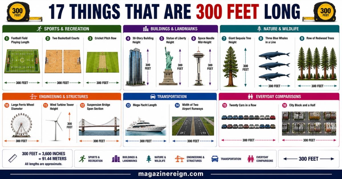 17 Things That Are 300 Feet Long See What 300 Feet Really Looks