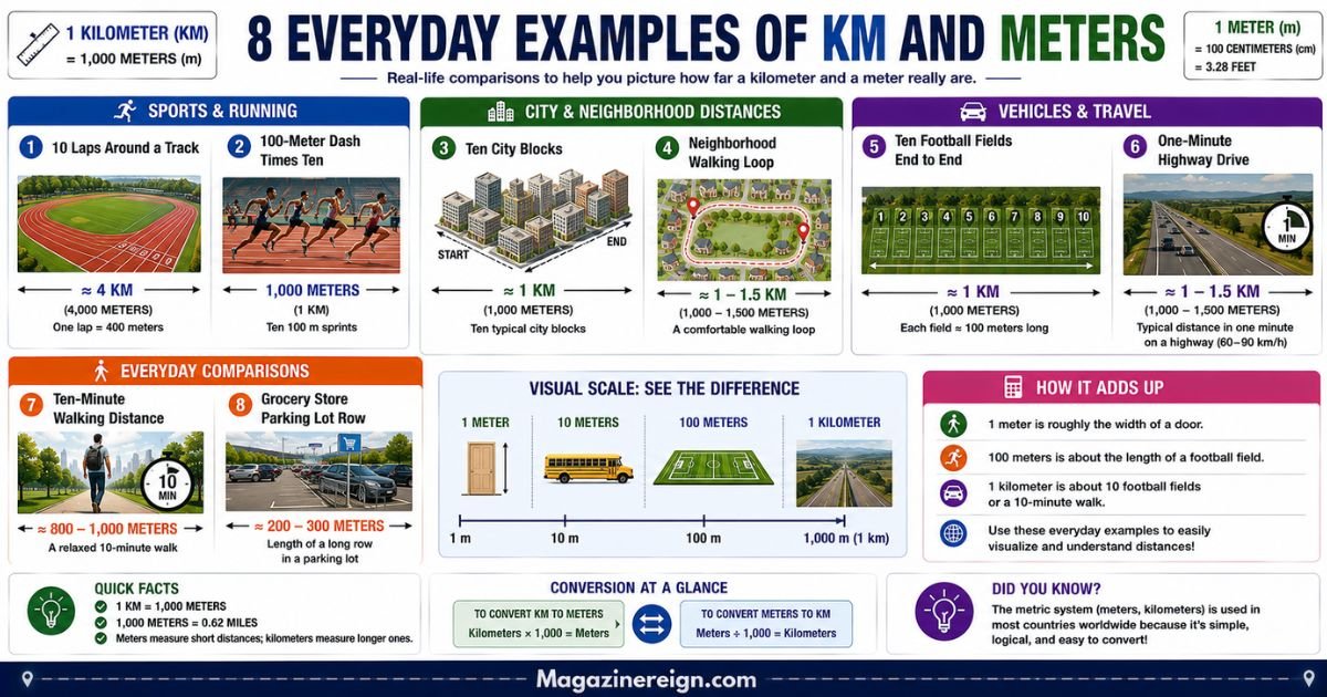 How Many Meters Are in a Kilometer (With Everyday Examples)