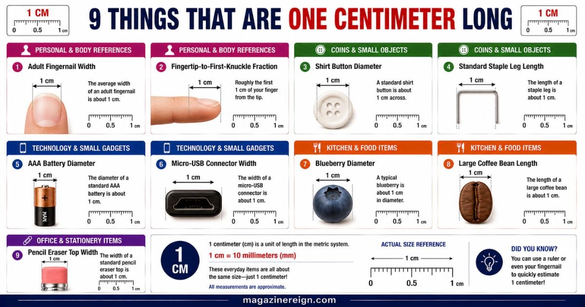 How Much Is a Centimeter