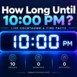 How Long Until 10_00 PM_ Live Countdown & Time Facts