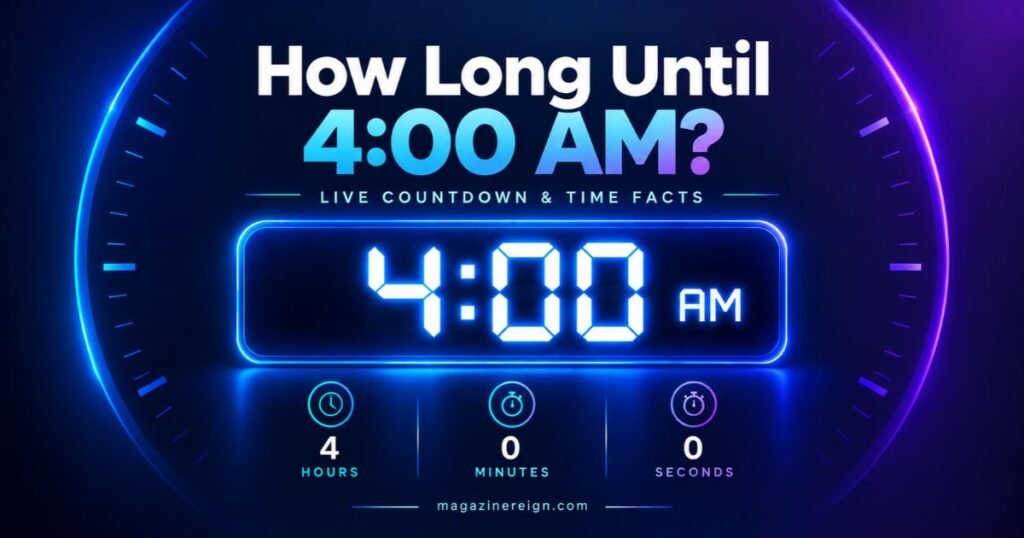 How Long Until 4_00 AM_ Live Countdown & Time Facts