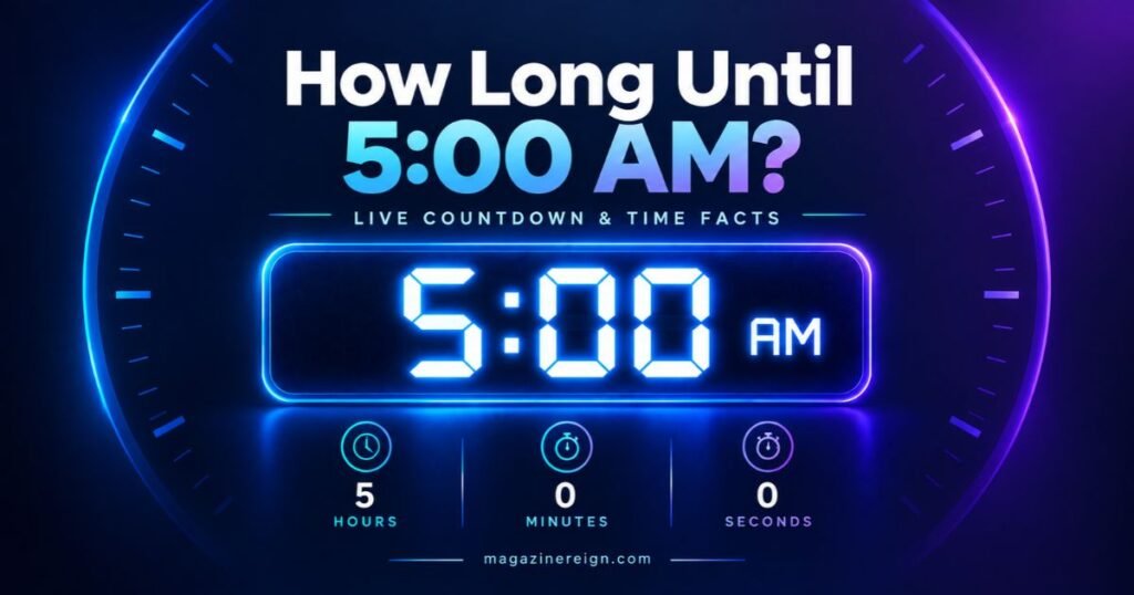 How Long Until 5_00 AM_ Live Countdown & Time Facts